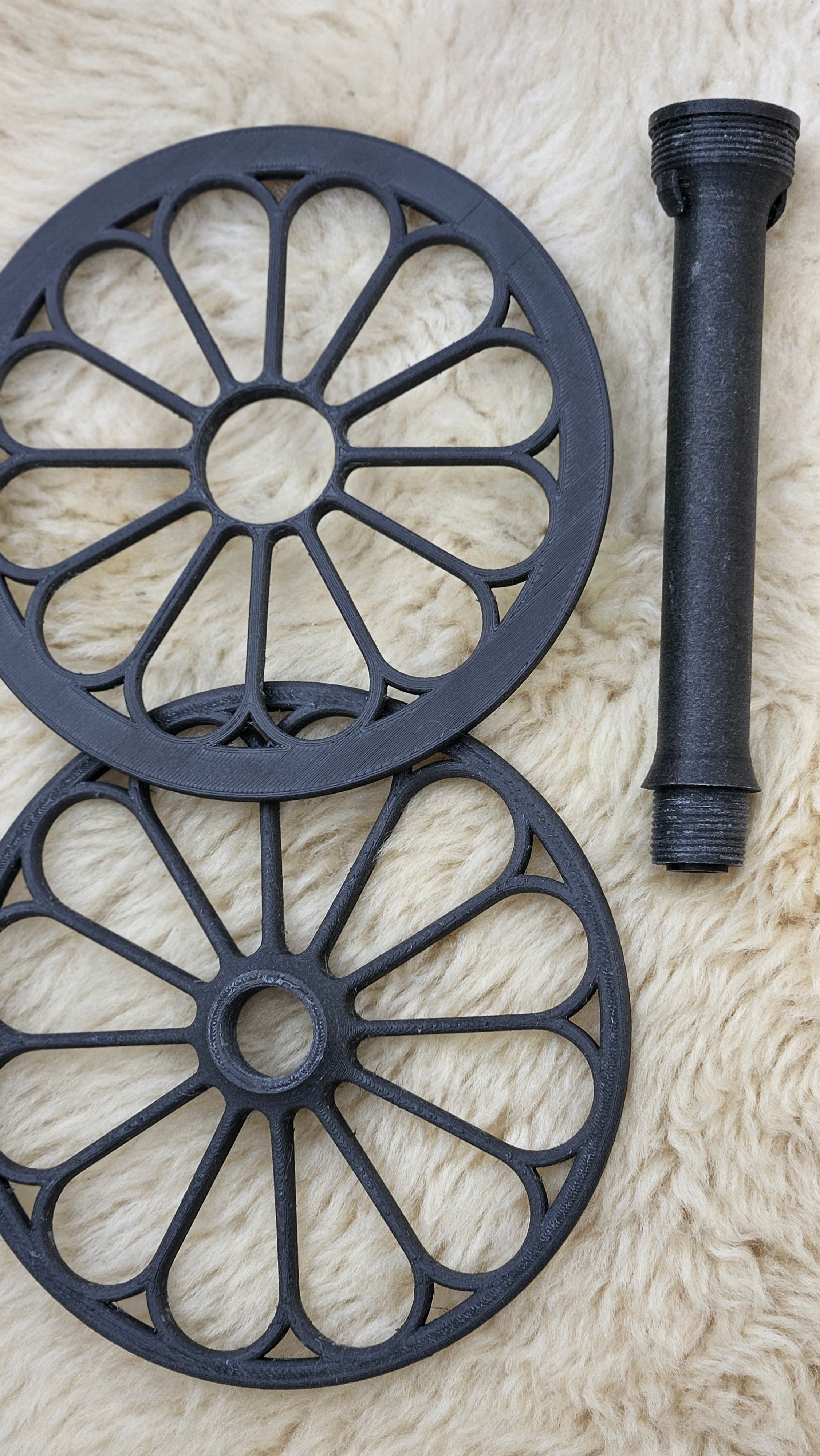 SpinPerfect ICON 3D Printed Flat Pack Bobbins (Spinolution compatible)