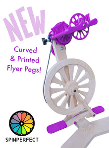 NEW: Curved and Printed Flyer Pegs on SpinPerfect Wheels