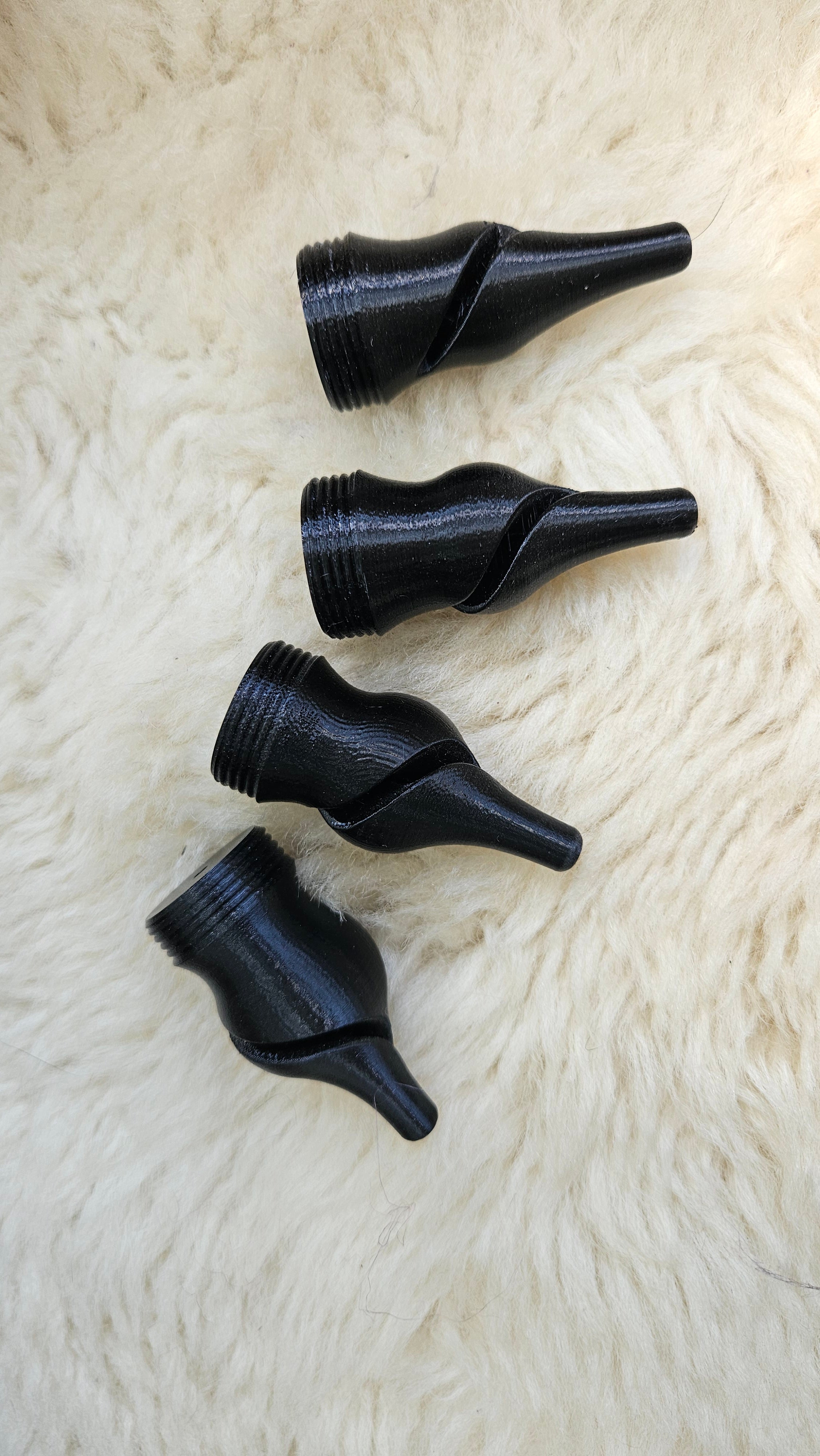 SpinPerfect Drop Spindle Set of 4 with Base and Weights