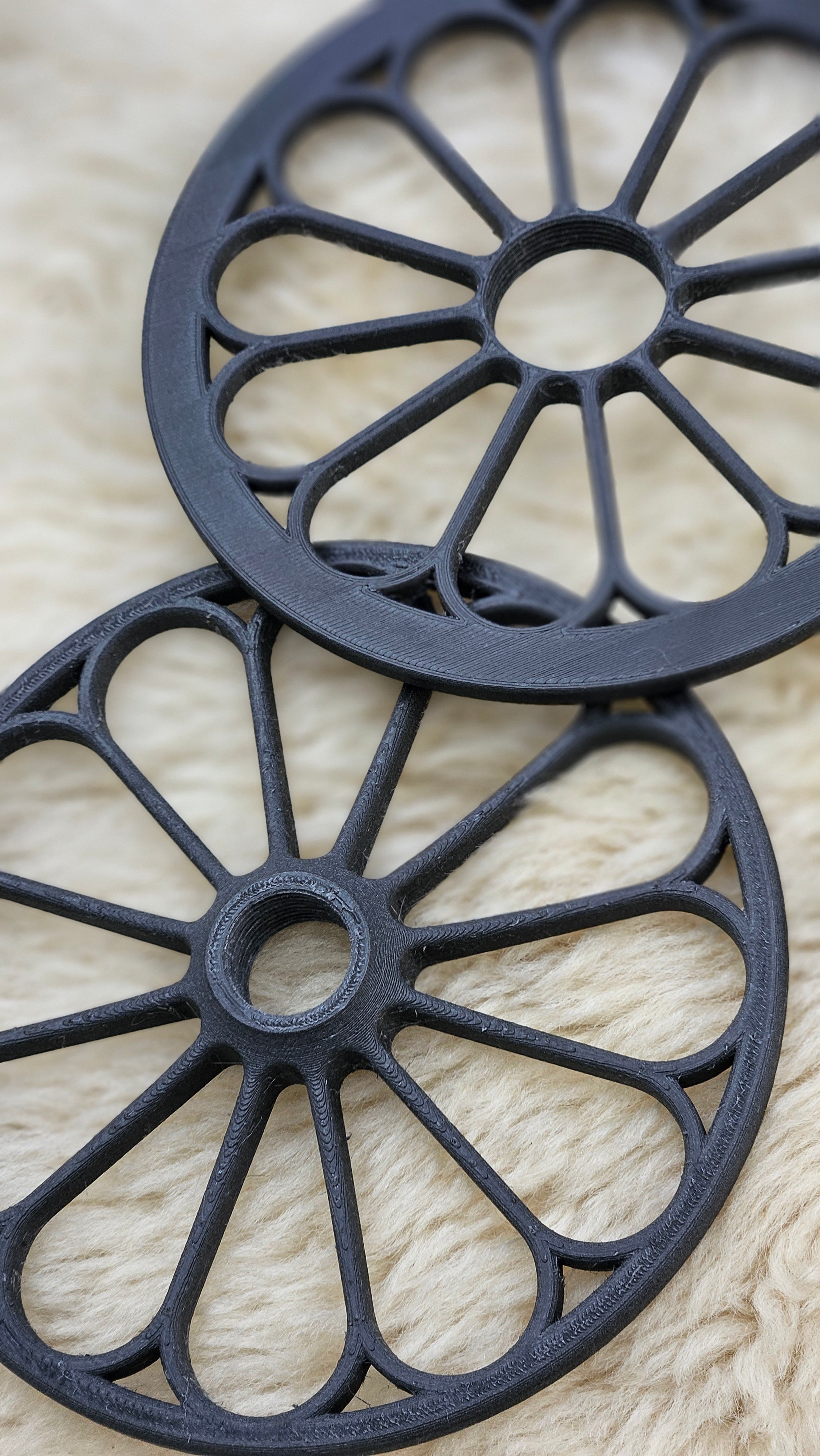 SpinPerfect ICON 3D Printed Flat Pack Bobbins (Spinolution compatible)